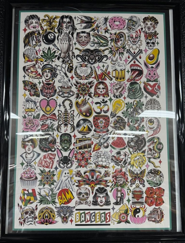 Get What You Get tattoo options poster 2